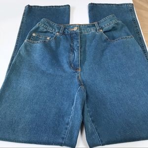 DENIM & CO. BOOTCUT STRETCH JEANS